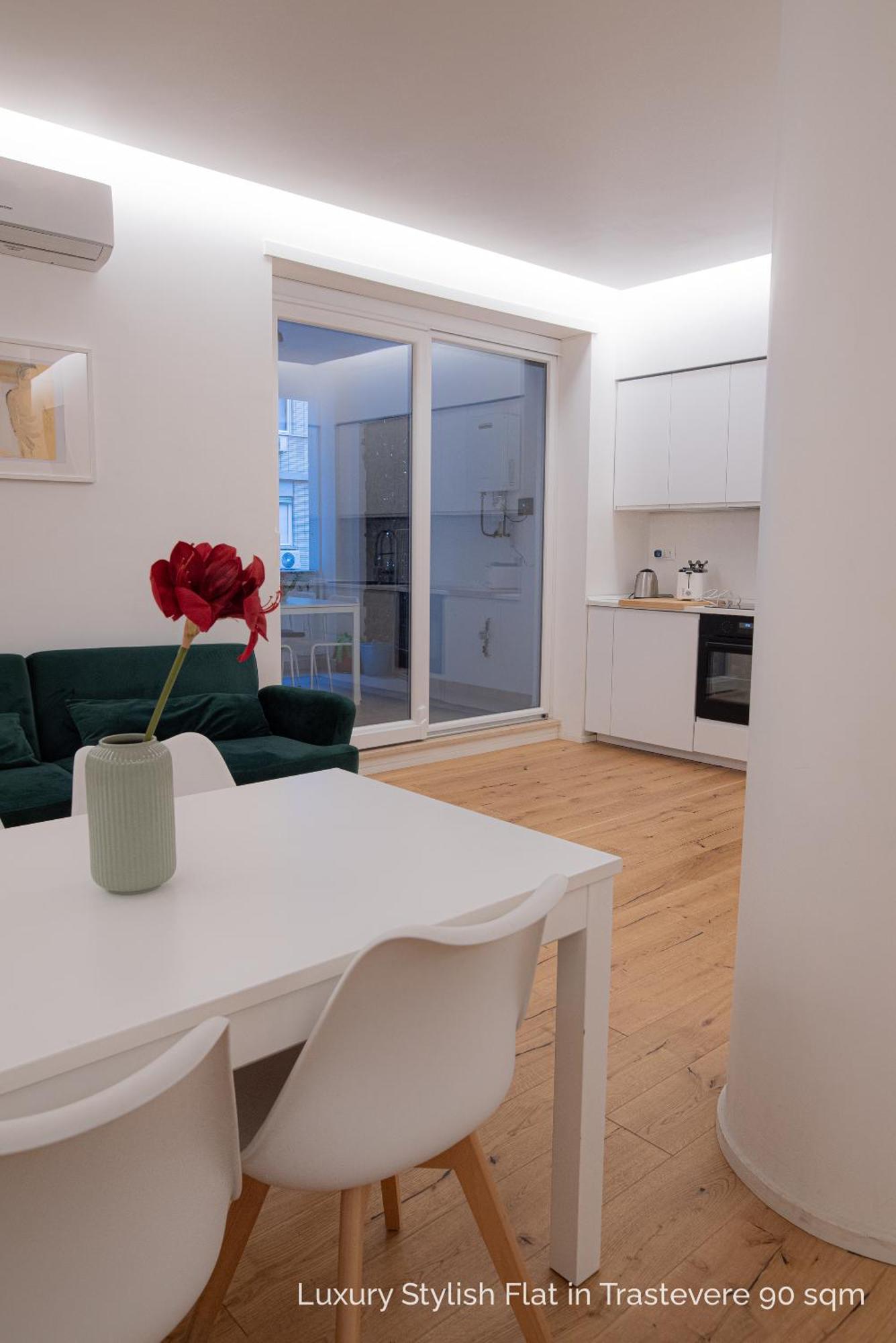 La Dolce Vita - Luxury Stylish Flats In Trastevere 70-90Sqm โรม ภายนอก รูปภาพ