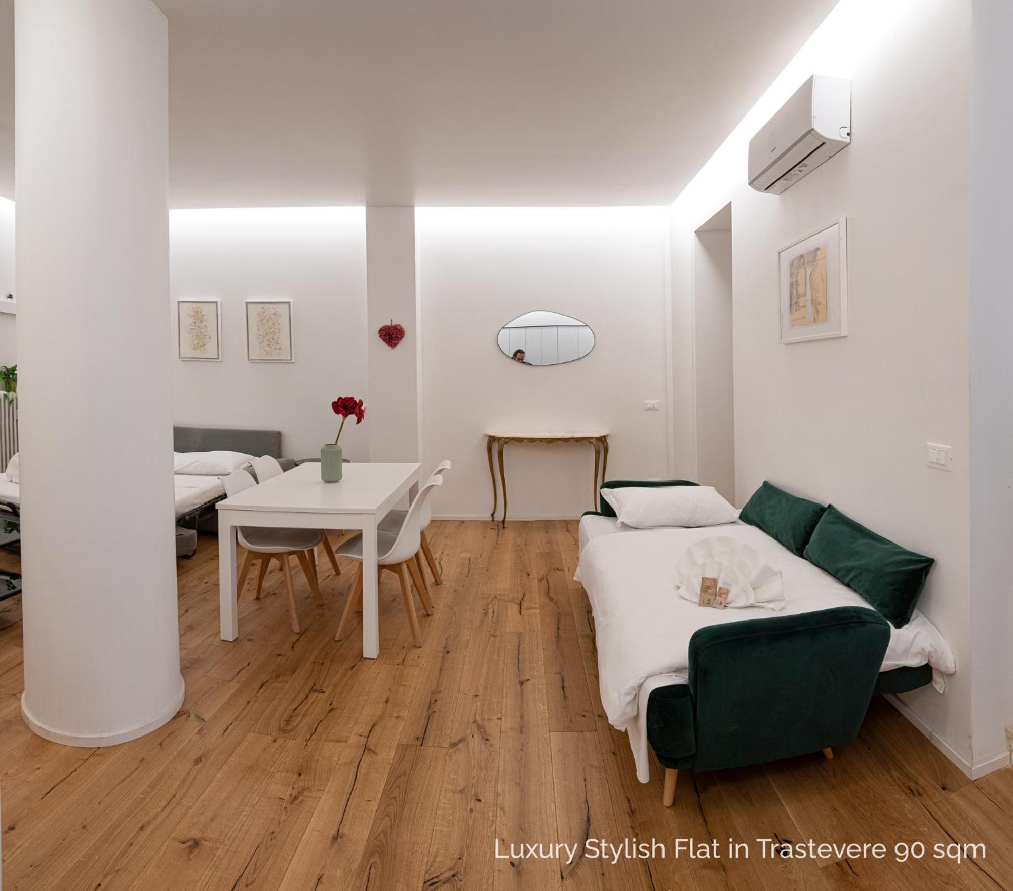 La Dolce Vita - Luxury Stylish Flats In Trastevere 70-90Sqm โรม ภายนอก รูปภาพ