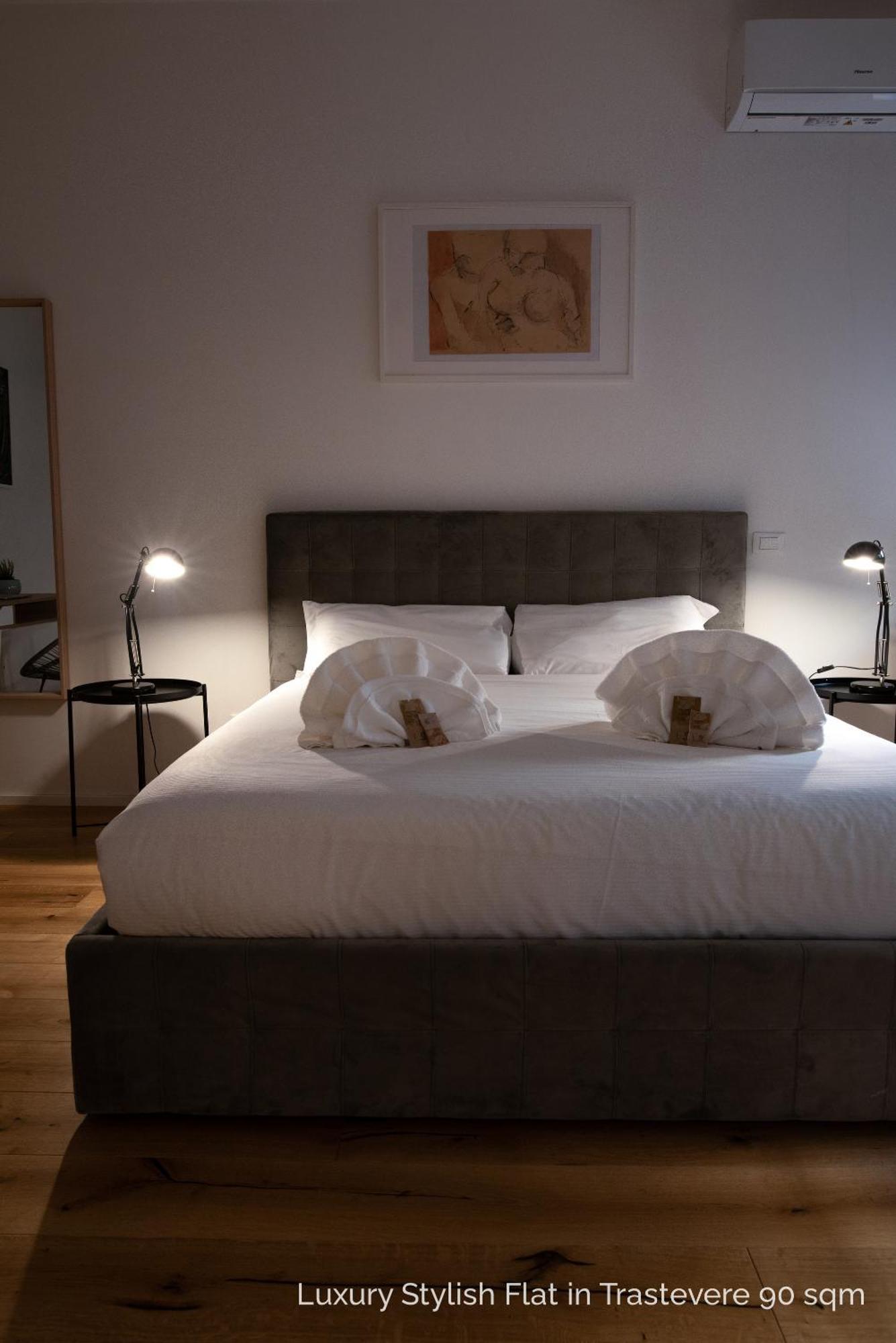 La Dolce Vita - Luxury Stylish Flats In Trastevere 70-90Sqm โรม ภายนอก รูปภาพ