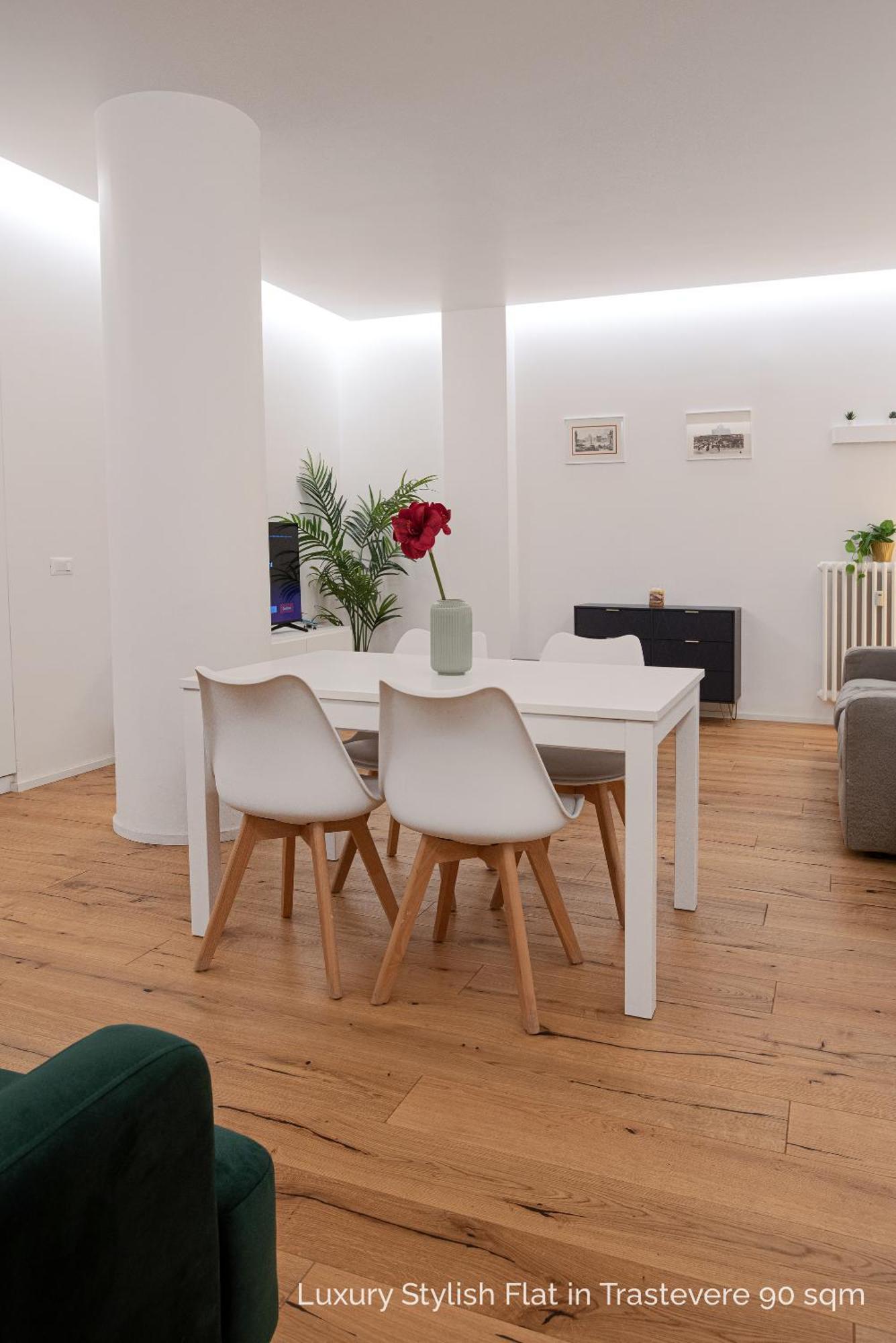 La Dolce Vita - Luxury Stylish Flats In Trastevere 70-90Sqm โรม ภายนอก รูปภาพ