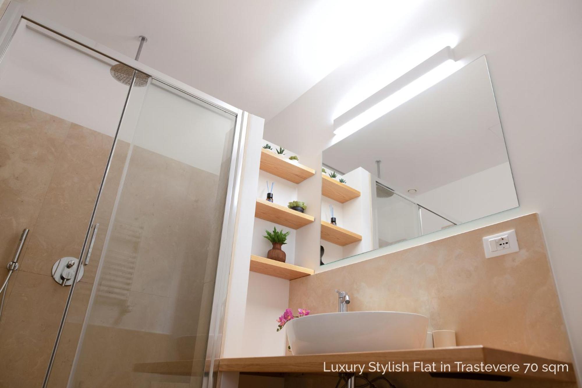 La Dolce Vita - Luxury Stylish Flats In Trastevere 70-90Sqm โรม ภายนอก รูปภาพ
