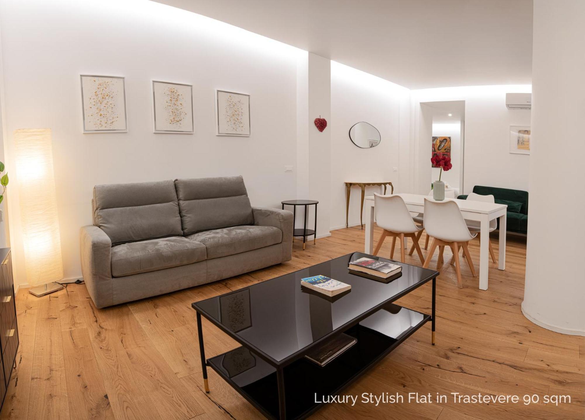 La Dolce Vita - Luxury Stylish Flats In Trastevere 70-90Sqm โรม ภายนอก รูปภาพ