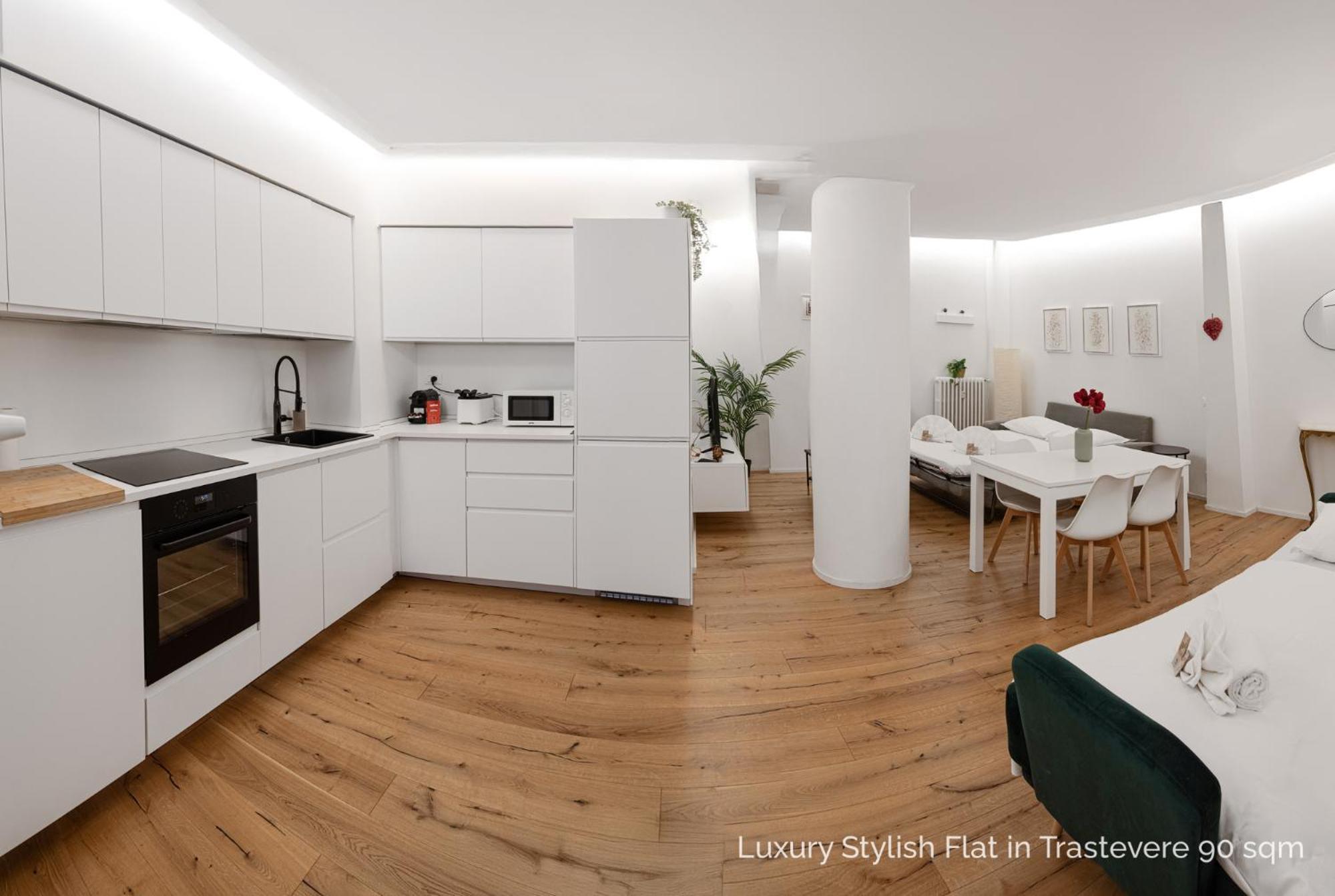 La Dolce Vita - Luxury Stylish Flats In Trastevere 70-90Sqm โรม ภายนอก รูปภาพ