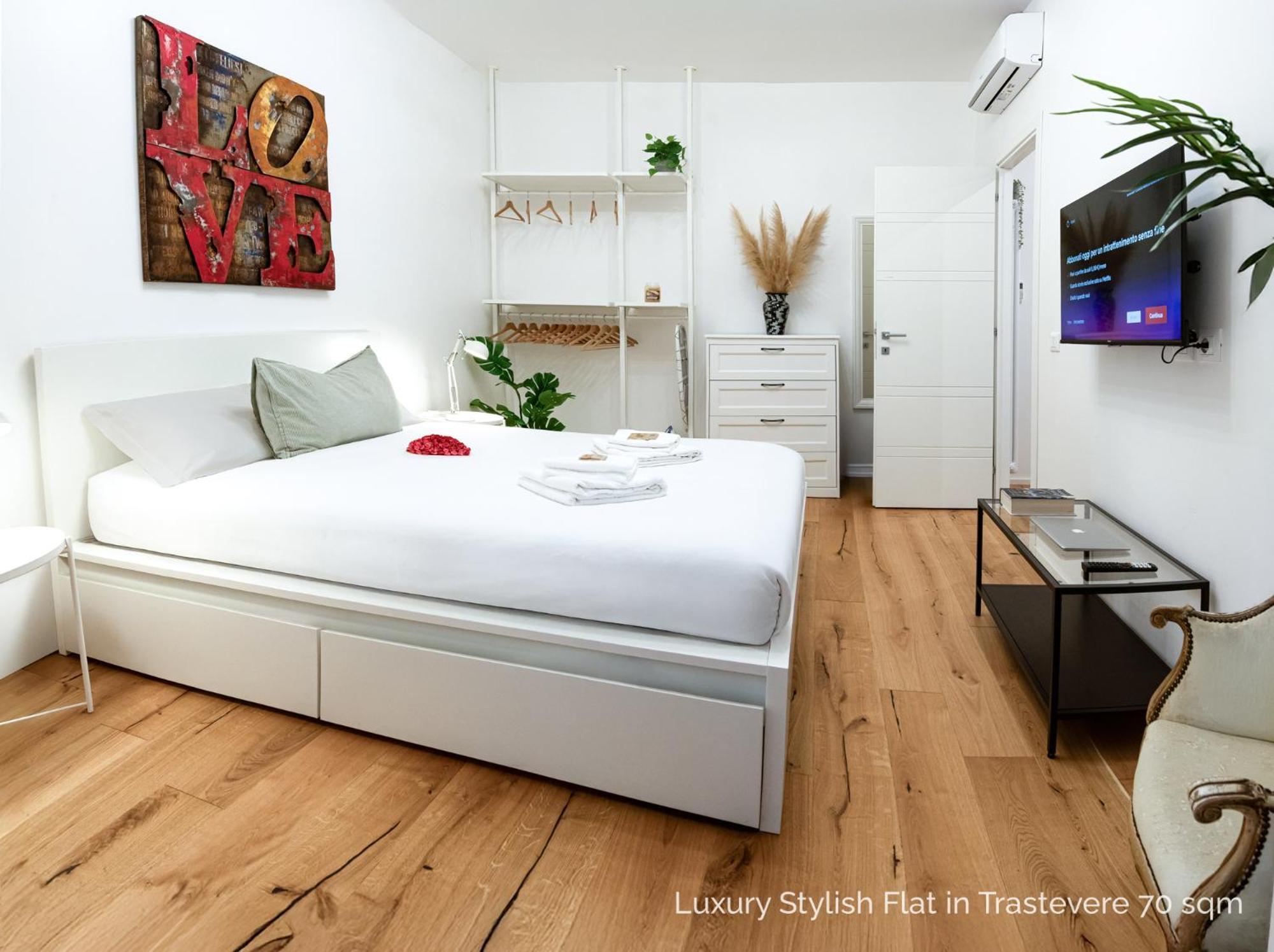 La Dolce Vita - Luxury Stylish Flats In Trastevere 70-90Sqm โรม ภายนอก รูปภาพ