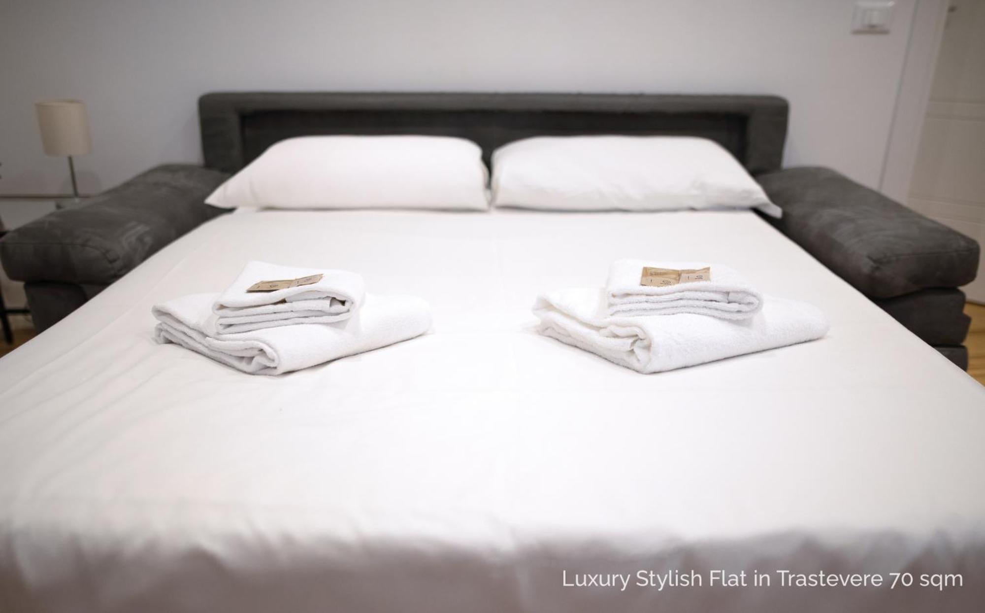 La Dolce Vita - Luxury Stylish Flats In Trastevere 70-90Sqm โรม ภายนอก รูปภาพ